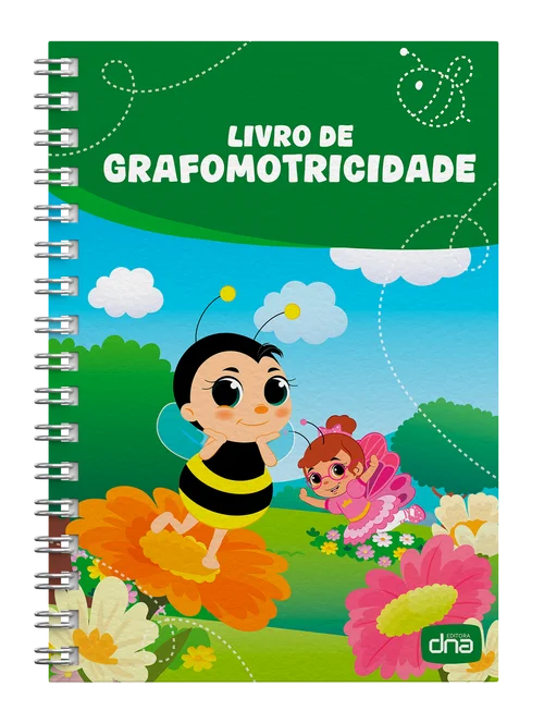 Capa de Alfabetização - Grafomotor